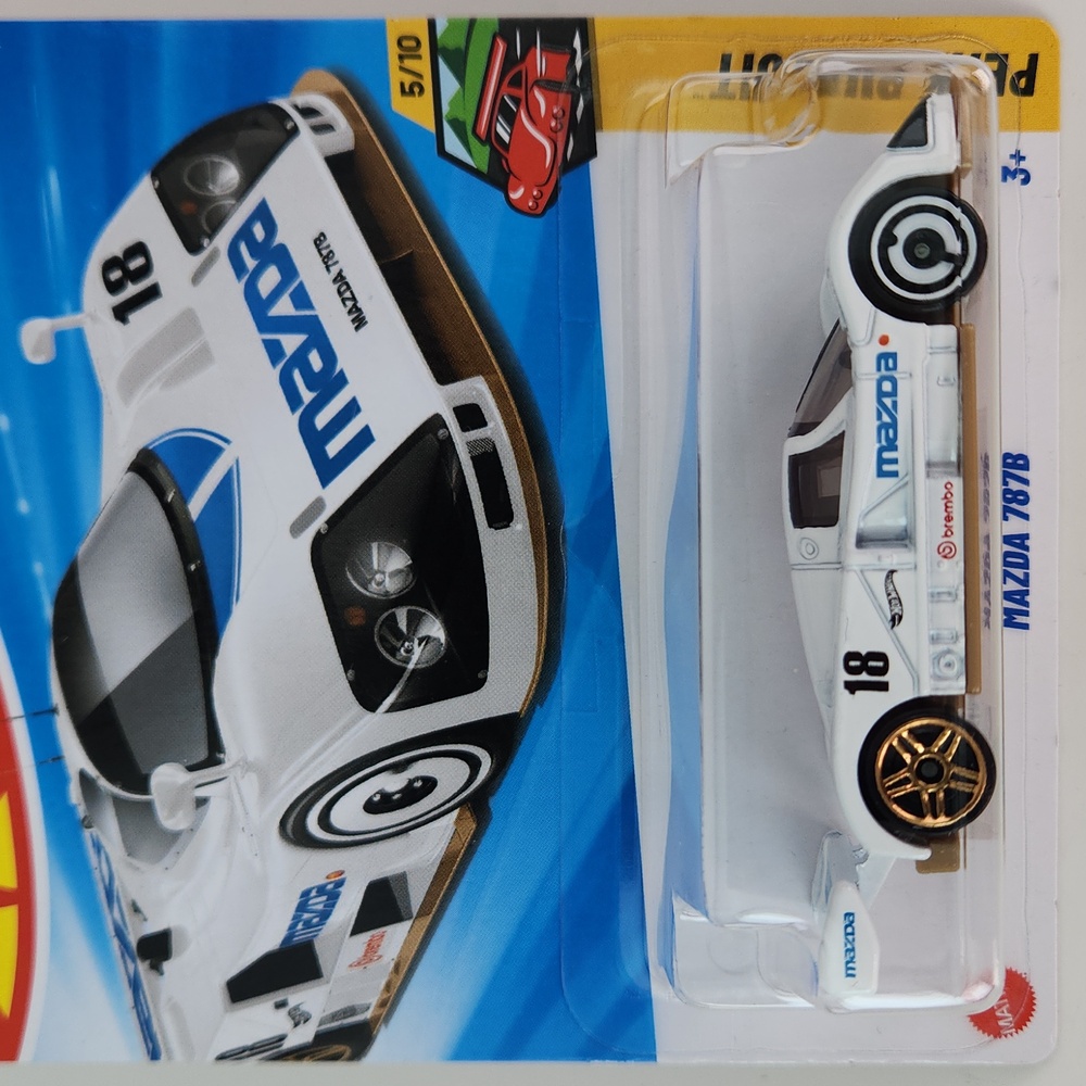 Hot Wheels MAZDA 787B, New On Factory Card, 2025 Mattel